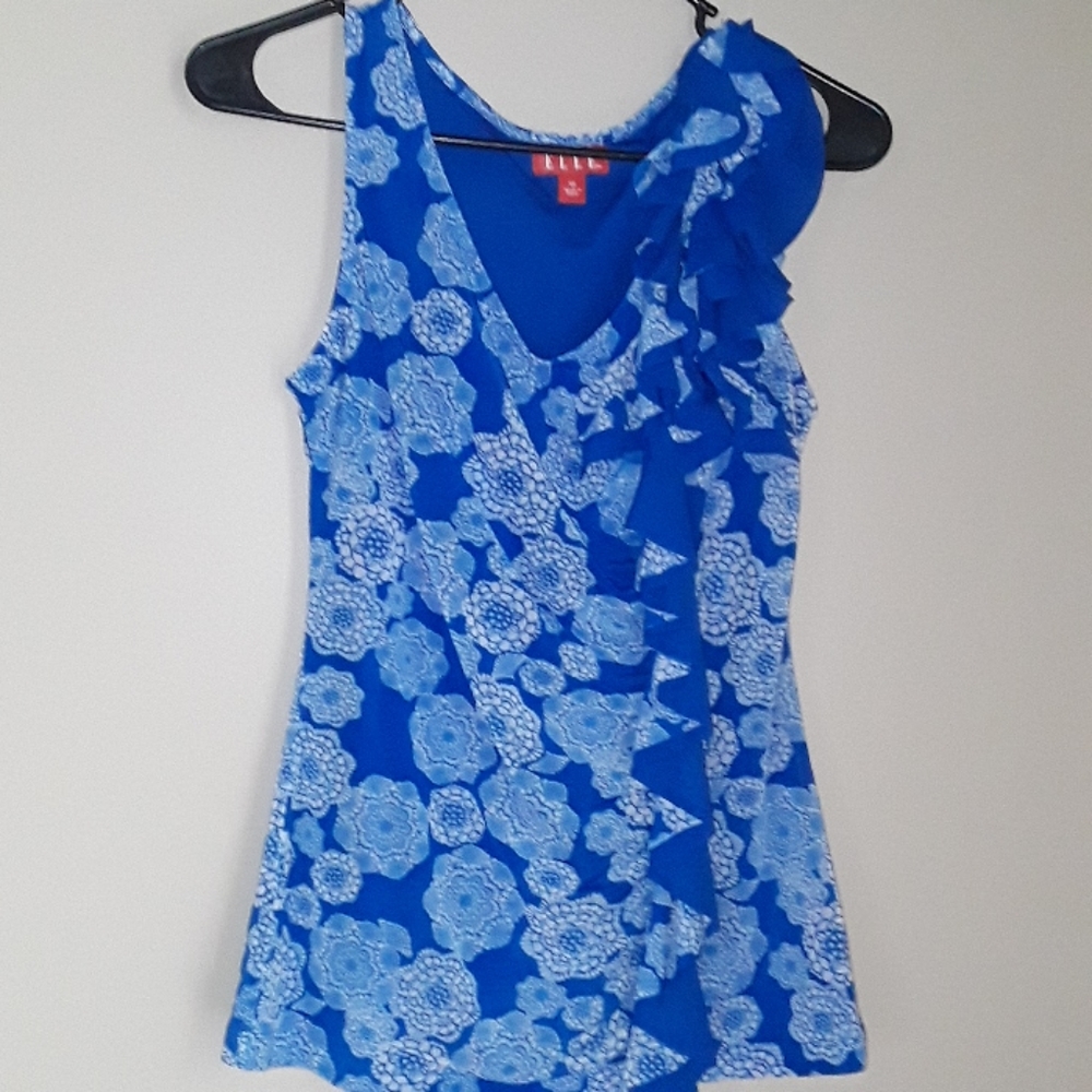 Elle Ruffled Tank Top